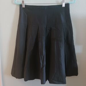 Club Monaco Black Pleated Skirt | Size 6